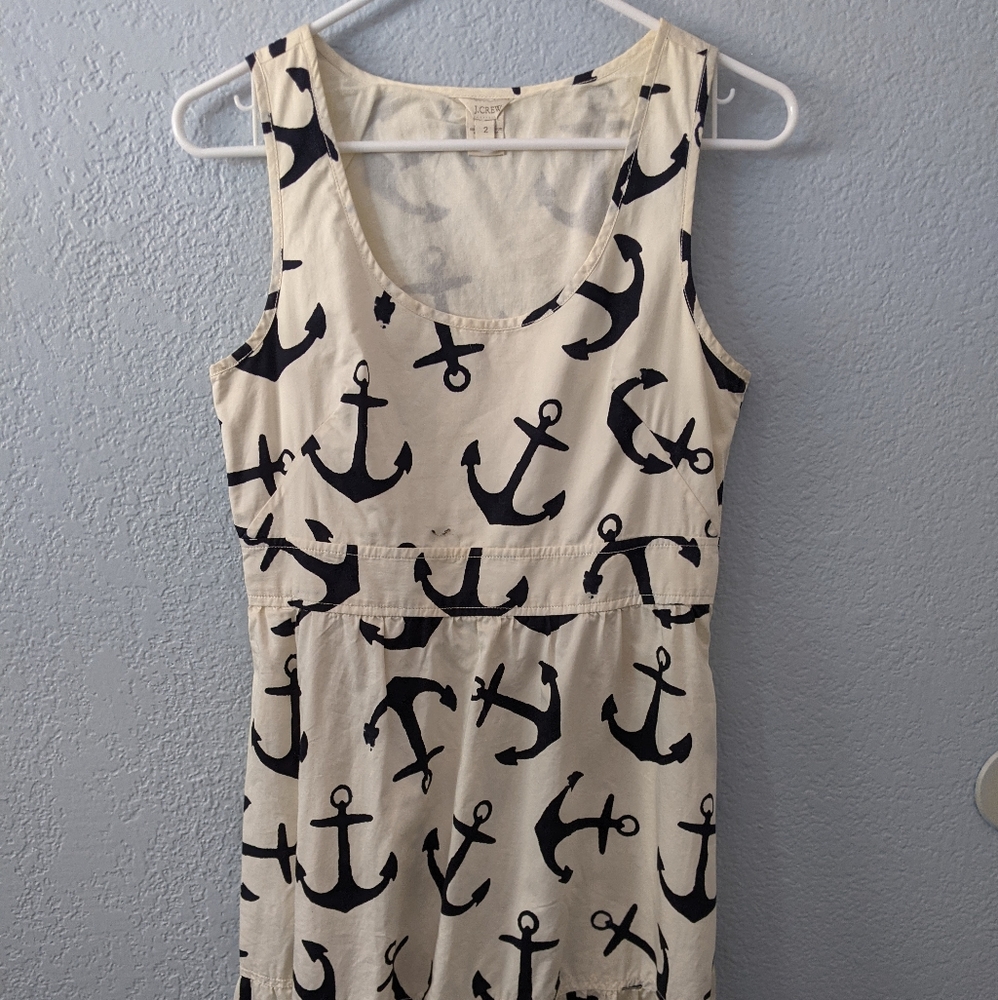 J Crew Anchor Dress